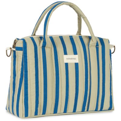 Sac pour poussette Stories Ãdition limitÃ©e Green blue stripes