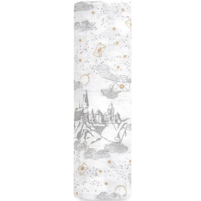 Maxi lange en mousseline de coton Harry Potter letters (120 x 120 cm) aden + anais