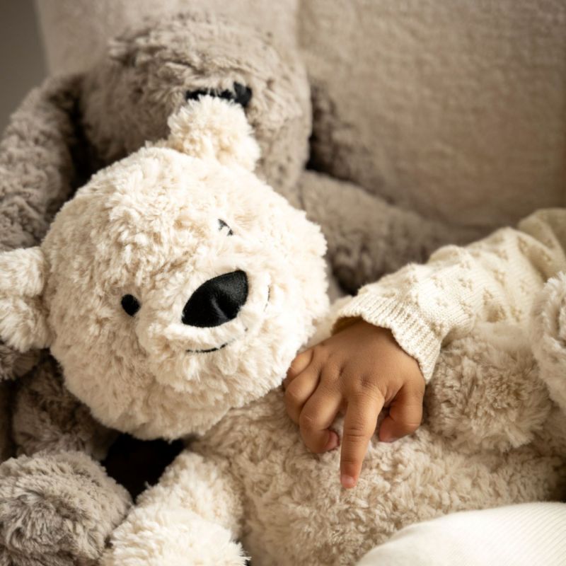 Bo l’ours avec entraîneur de sommeil Warm Linen Baby's Only Ambiance 5