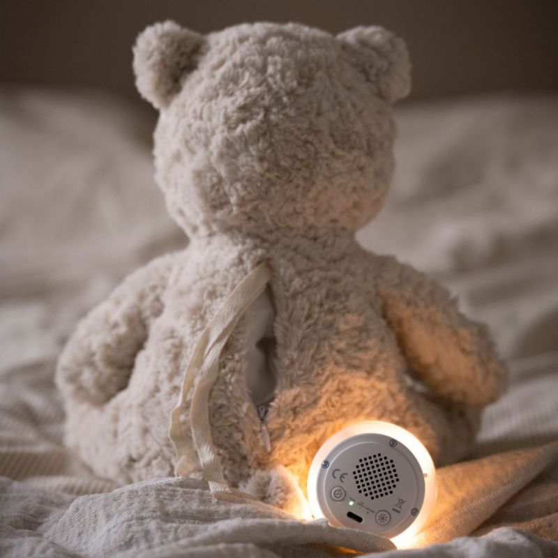 Bo l’ours avec entraîneur de sommeil Warm Linen Baby's Only Ambiance 9