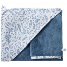 Cape de bain + gant bambou Forêt enchantée - BB & Co