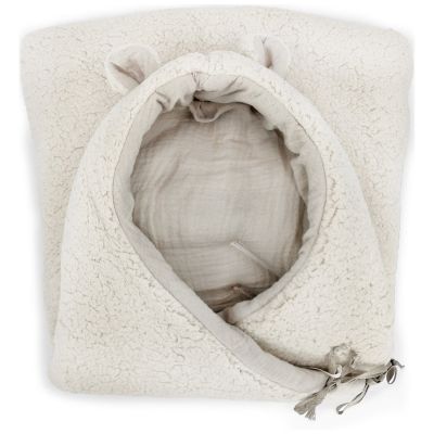 Nid d'ange passe sangle Teddy Soft Mouton