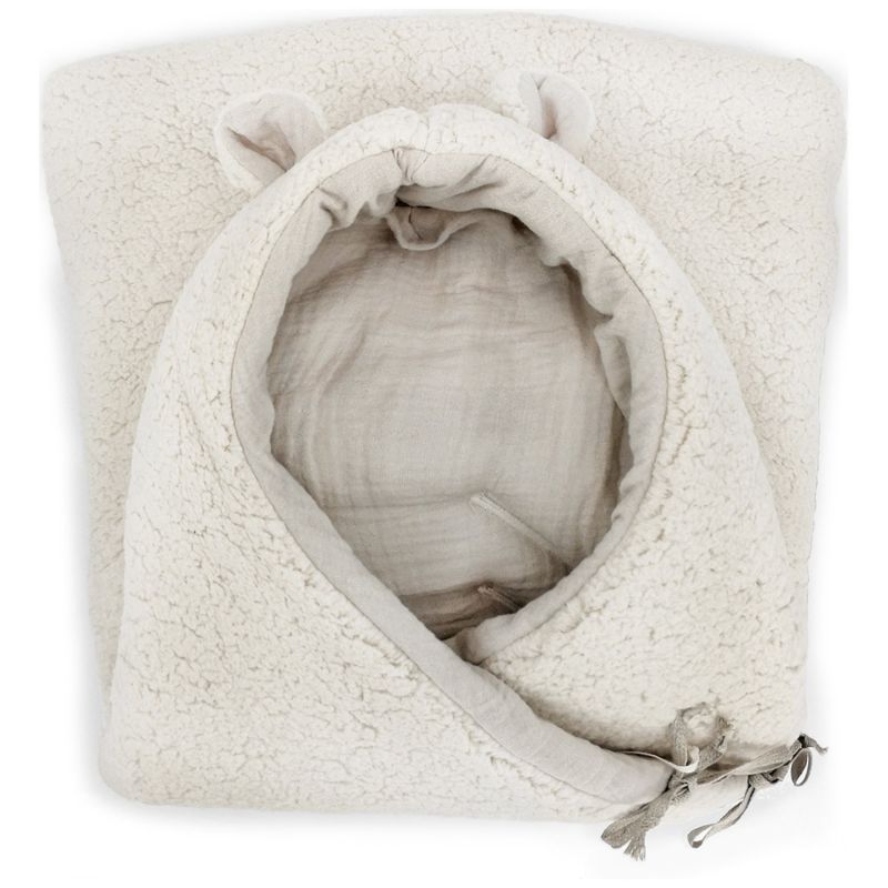 Nid d'ange passe sangle Teddy Soft Mouton Babyshower Produit 1