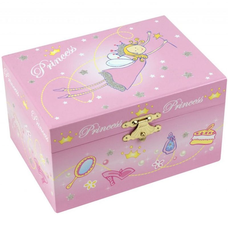 Boîte à bijoux musicale Princesse Trousselier