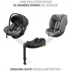 Siège auto Endura Safe Modular System Grey (groupe 1-2-3)
