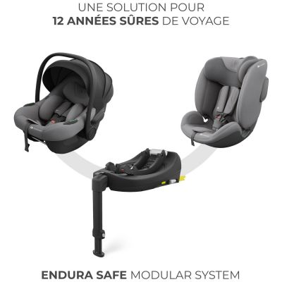 Siège auto Endura Safe Modular System Grey (groupe 1-2-3)