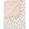 Couverture bébé Tulipe bleu indigo (80 x 100 cm) - Fresk
