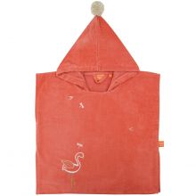 Poncho de bain Tangerine personnalisable (2-4 ans)  par L'oiseau bateau