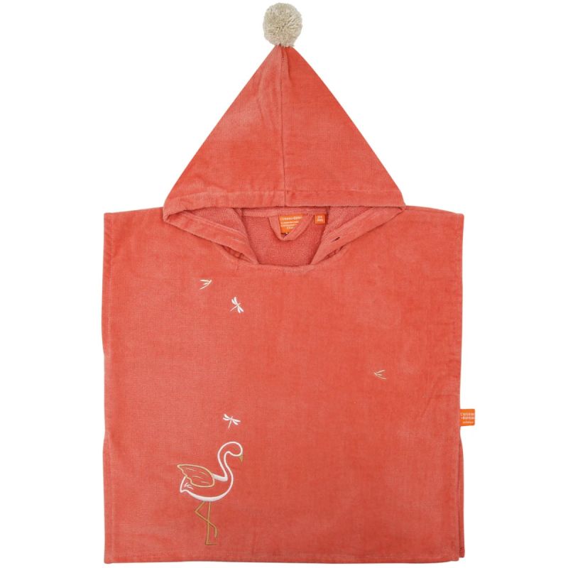 Poncho de bain Tangerine personnalisable (2-4 ans) L'oiseau bateau