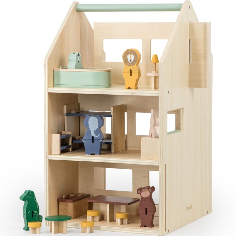 Maison des animaux en bois + accessoires Trixie
