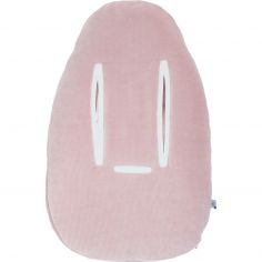 Nid d'ange en velours côtelé Wooly rose