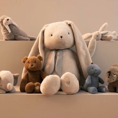 Peluche Berto Baby Elephant Mist (30 cm)