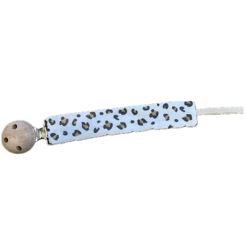 Attache-sucette universel tissu Léopard Le Biberon Français Produit 3