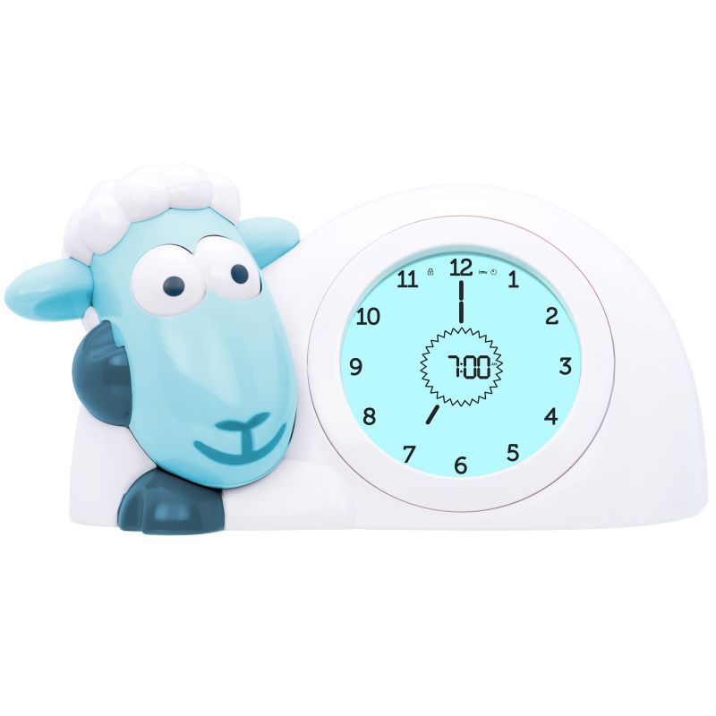 Réveil ludique SAM mouton bleu ZAZU