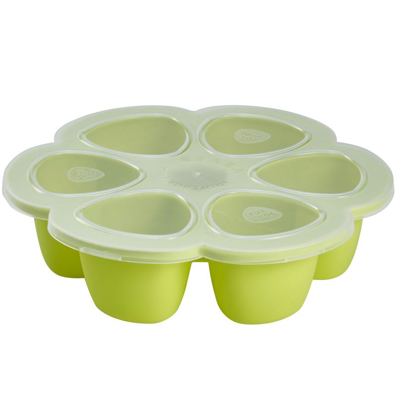 Moule de congélation multi portions silicone néon (6 x 90 ml) Béaba