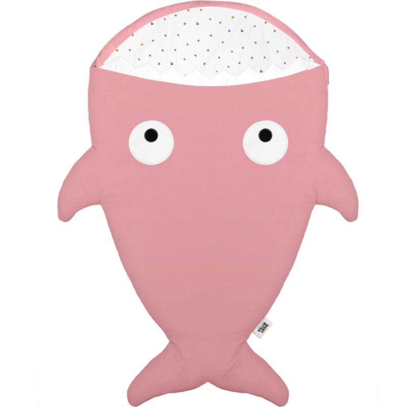 Nid d'ange Requin rose  (98cm) Baby Bites
