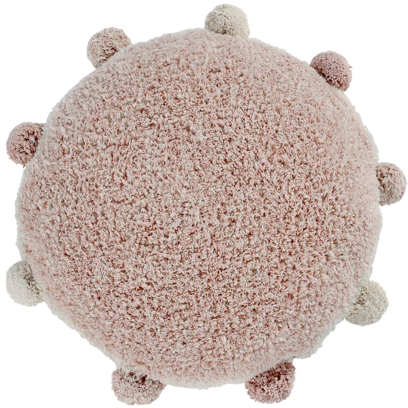 Coussin rond Bubbly vintage nude Lorena Canals