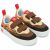 Variation Marron, beige, rouge du produit Basket Sneakers Mascots Ride (pointure 28) de la marque Hello Hossy