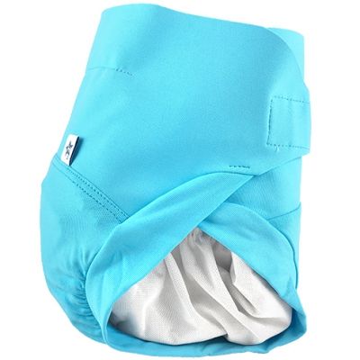 Culotte couche lavable TE2 bleu Poséidon (Taille S) Hamac Paris