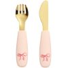Set assiette et couverts Rosy Bow Elodie Details Produit 5