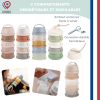 Boîte doseuse 4 compartiments Galet Translucide Béaba Produit 6