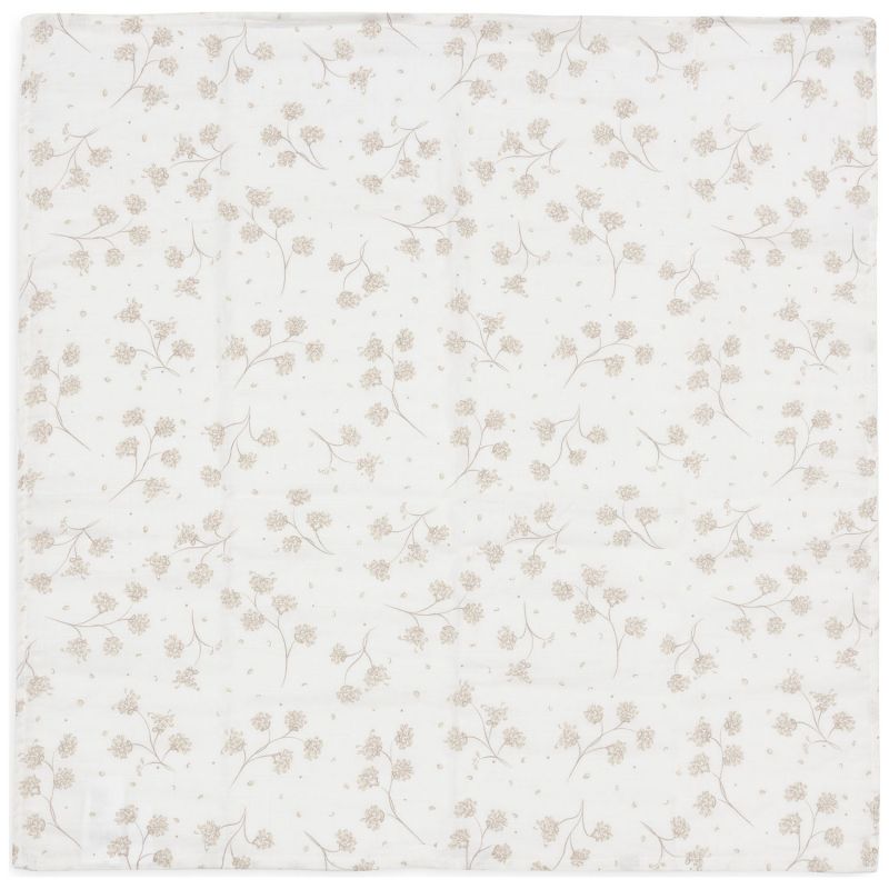 Lot de 3 langes en gaze de coton Leafy Dreams (70 x 70 cm) - Reconditionné Jollein Produit 3