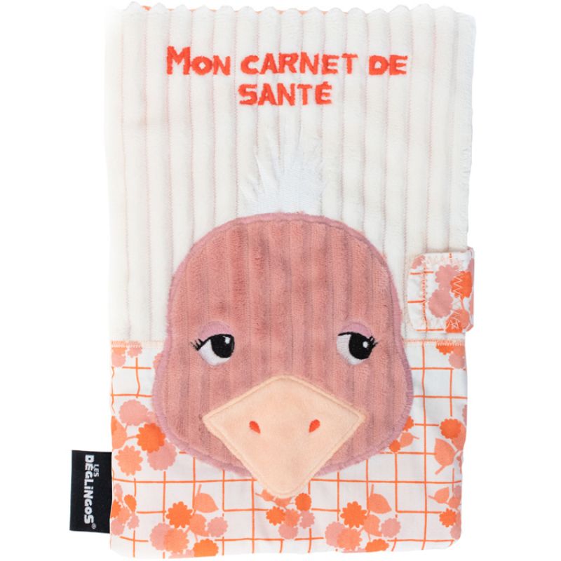 Protège carnet de santé Pomelos l'autruche Les Déglingos