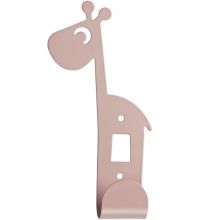 Patère Raffi la girafe rose  par Done by Deer