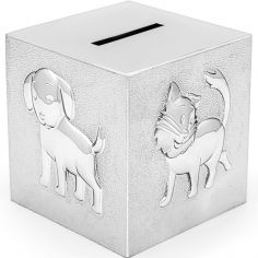 Tirelire Cube animaux domestiques