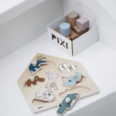 Puzzle à encastrer en bois Deer Friends (7 pièces)