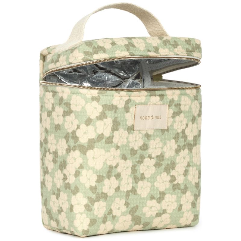 Sac isotherme pour biberon et déjeuner Concerto Opera Green sakura (4 L) Nobodinoz Produit 3
