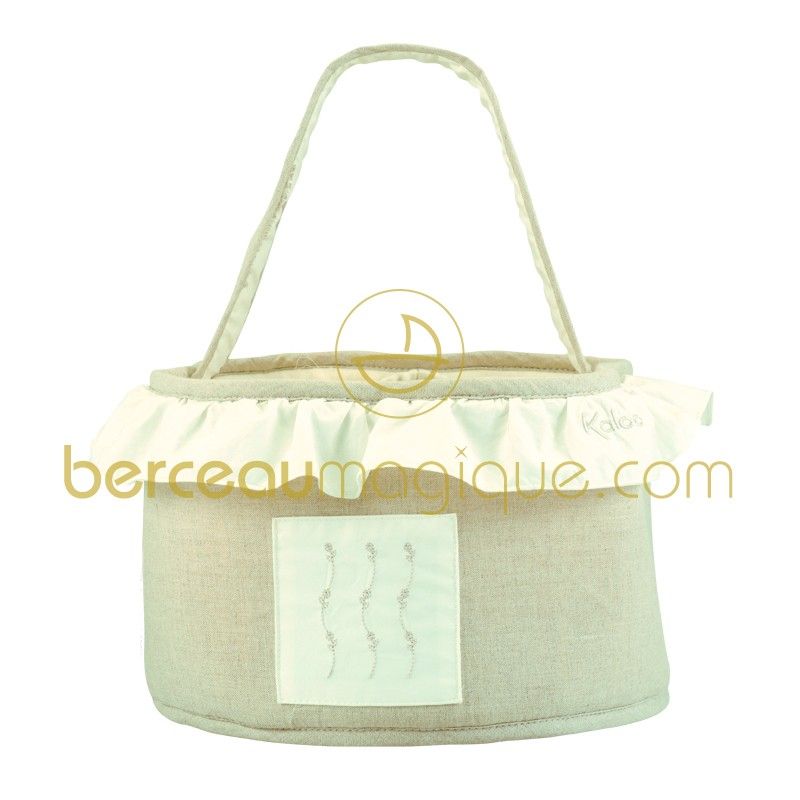 Panier de toilette Dragée Linen Kaloo