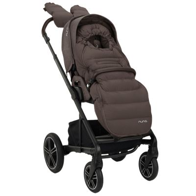 Kit chancelière d'hiver poussette et moufles Chestnut Nuna