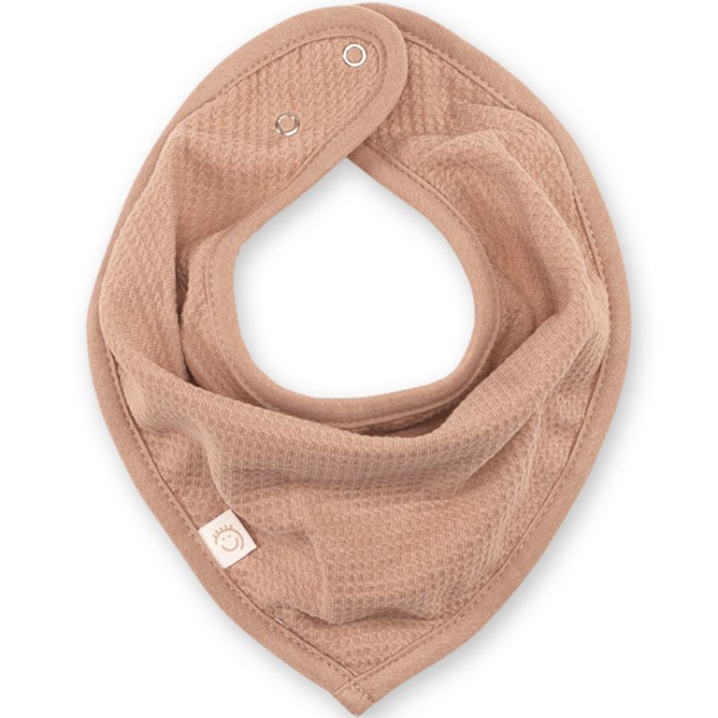 Bavoir bandana Waffle macaron Bemini