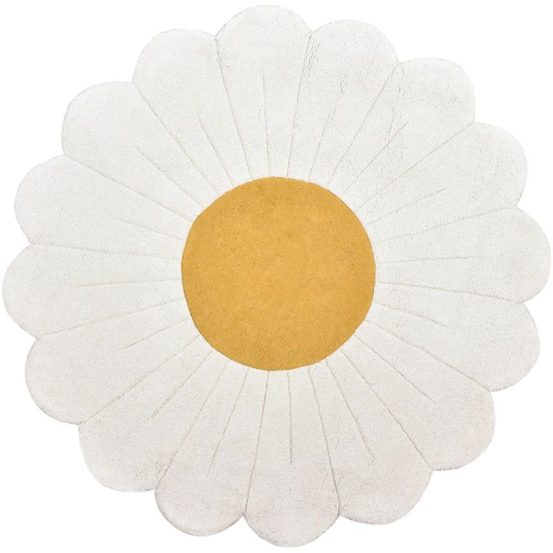 Tapis fleur Camomille (100 cm) Lilipinso