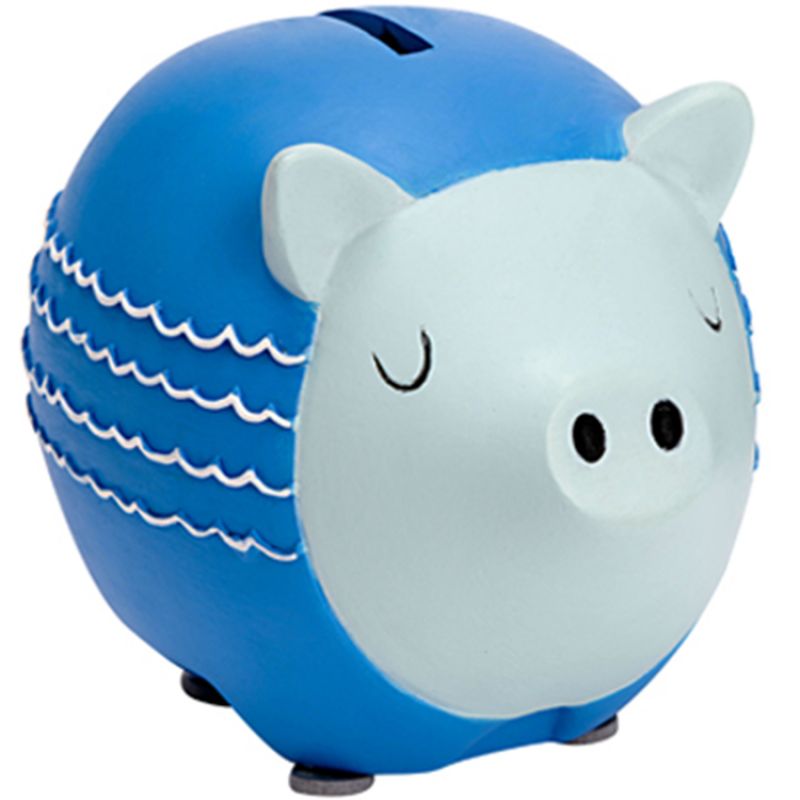 Tirelire cochon vagues bleues (9 x 12 cm) Amadeus Les Petits