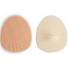 Lot de 2 brosses pour croûtes de lait Blush/Shifting Sand - Mushie