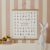 Variation Beige, jaune, violet du produit Affiche Nos jolis moments en famille (40x50 cm) de la marque Les Petites Dates