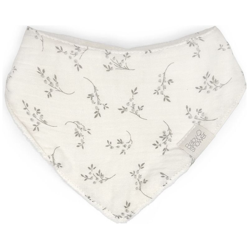 Bavoir bandana Olive Bloom Babyshower Produit 1