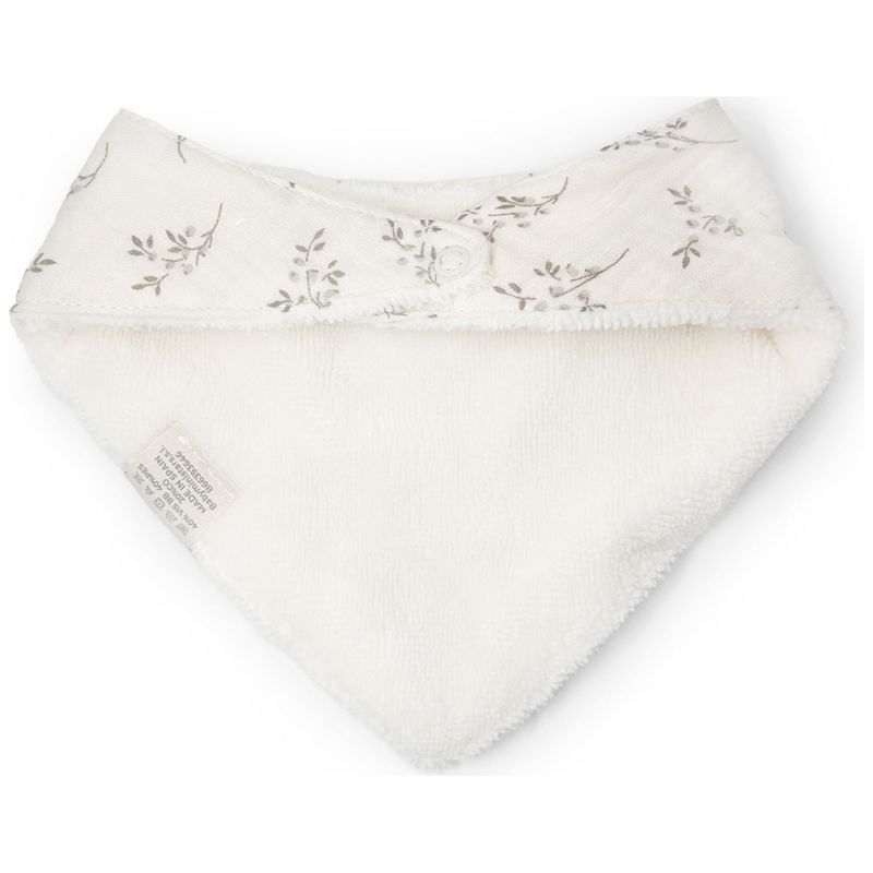 Bavoir bandana Olive Bloom Babyshower Produit 2