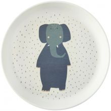Assiette plate Mrs. Elephant  par Trixie