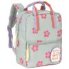 Mini Sac à dos bébé carré Happy Trails Fleur (20,5x27 cm) Lässig Produit 1