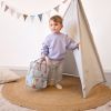 Mini Sac à dos bébé carré Happy Trails Fleur (20,5x27 cm) Lässig Ambiance 2