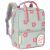 Variation Multicolore du produit Mini Sac à dos bébé carré Happy Trails Fleur (20,5x27 cm) de la marque Lässig 