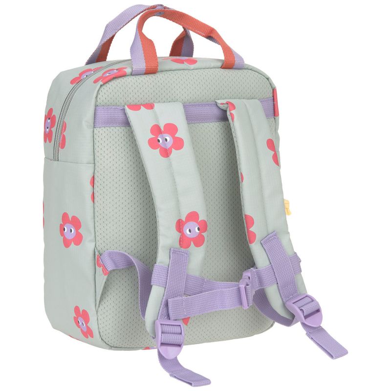 Mini Sac à dos bébé carré Happy Trails Fleur (20,5x27 cm) Lässig Produit 3