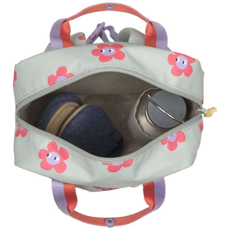 Mini Sac à dos bébé carré Happy Trails Fleur (20,5x27 cm) Lässig Produit 4