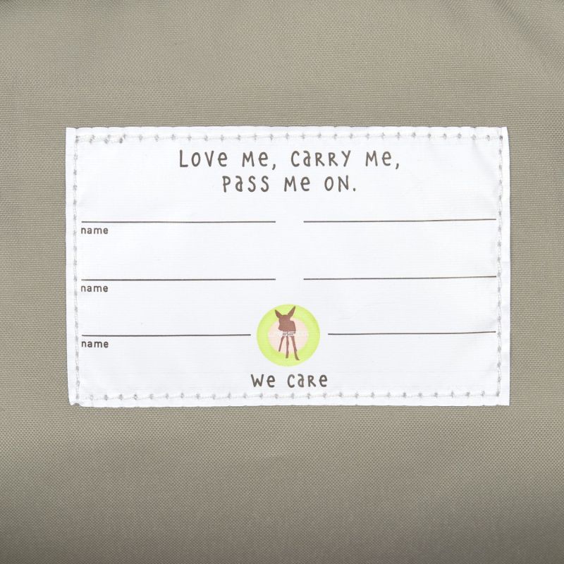 Mini Sac à dos bébé carré Happy Trails Fleur (20,5x27 cm) Lässig Produit 9