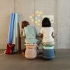 Tabouret enfant modulaire Base super confetti Stapelstein Ambiance 3
