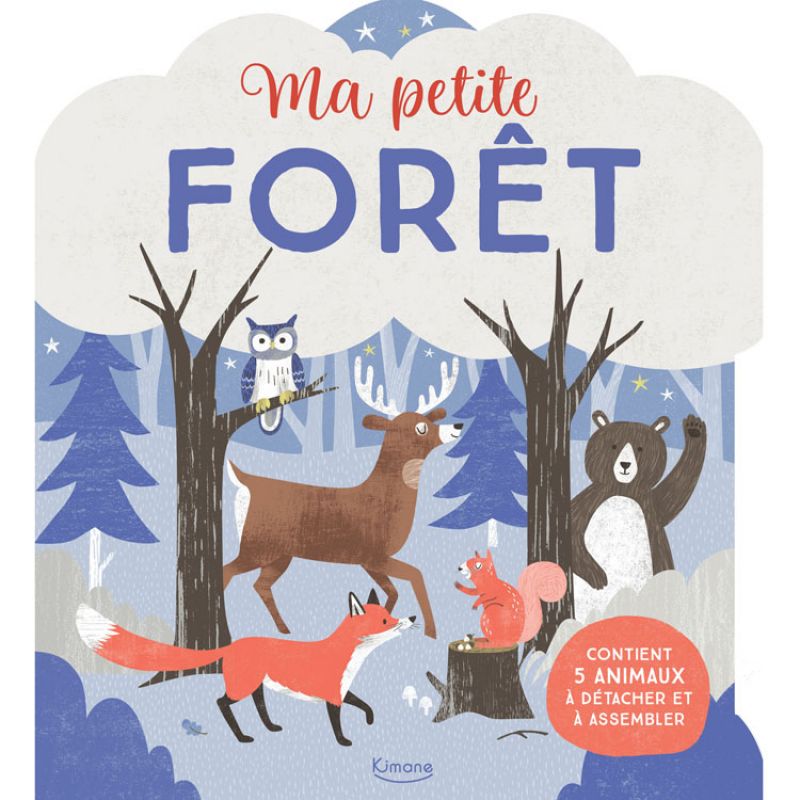 Livre Ma petite fôret Editions Kimane