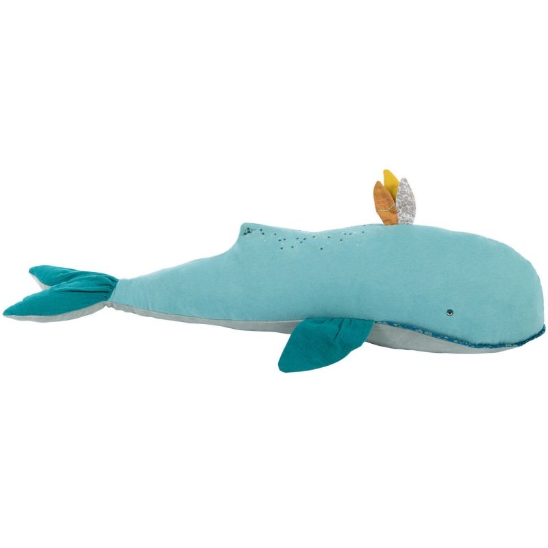 Peluche géante baleine Jospéhine Le voyage d'Olga (90 cm) Moulin Roty